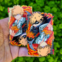 Image 1 of Great Explosion Murder God: Dynamite Pin (Metal Sandblast Card)