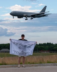 PRE-ORDER: KC-46 TANK OR DIE FLAG