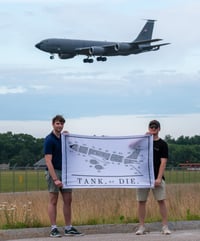 PRE-ORDER: KC-135 TANK OR DIE FLAG