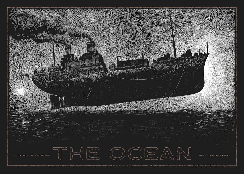 Image of »The Ocean - Live at Hellfest« Gig Poster