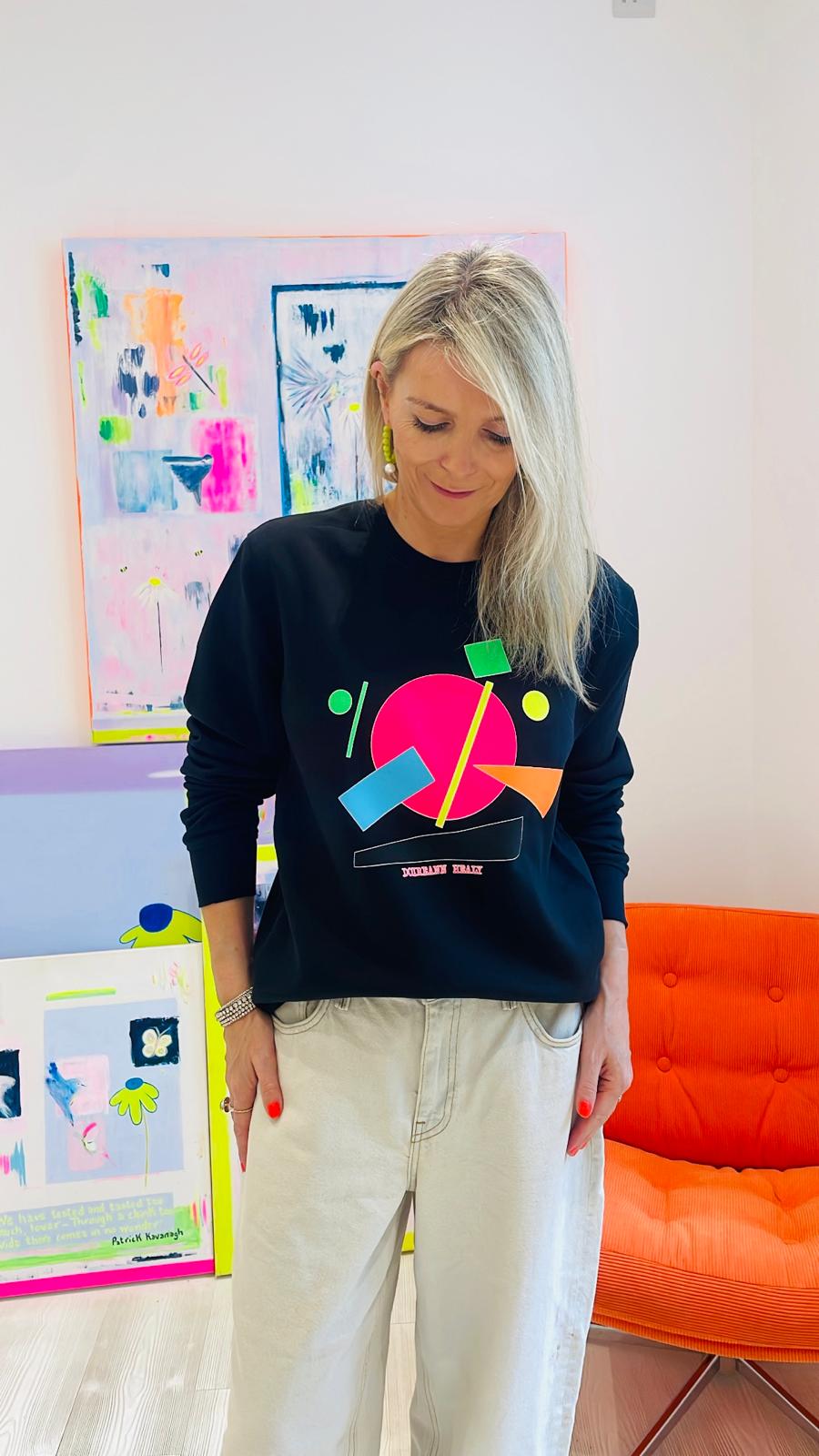 Image of Black Shapes Sweatshirt