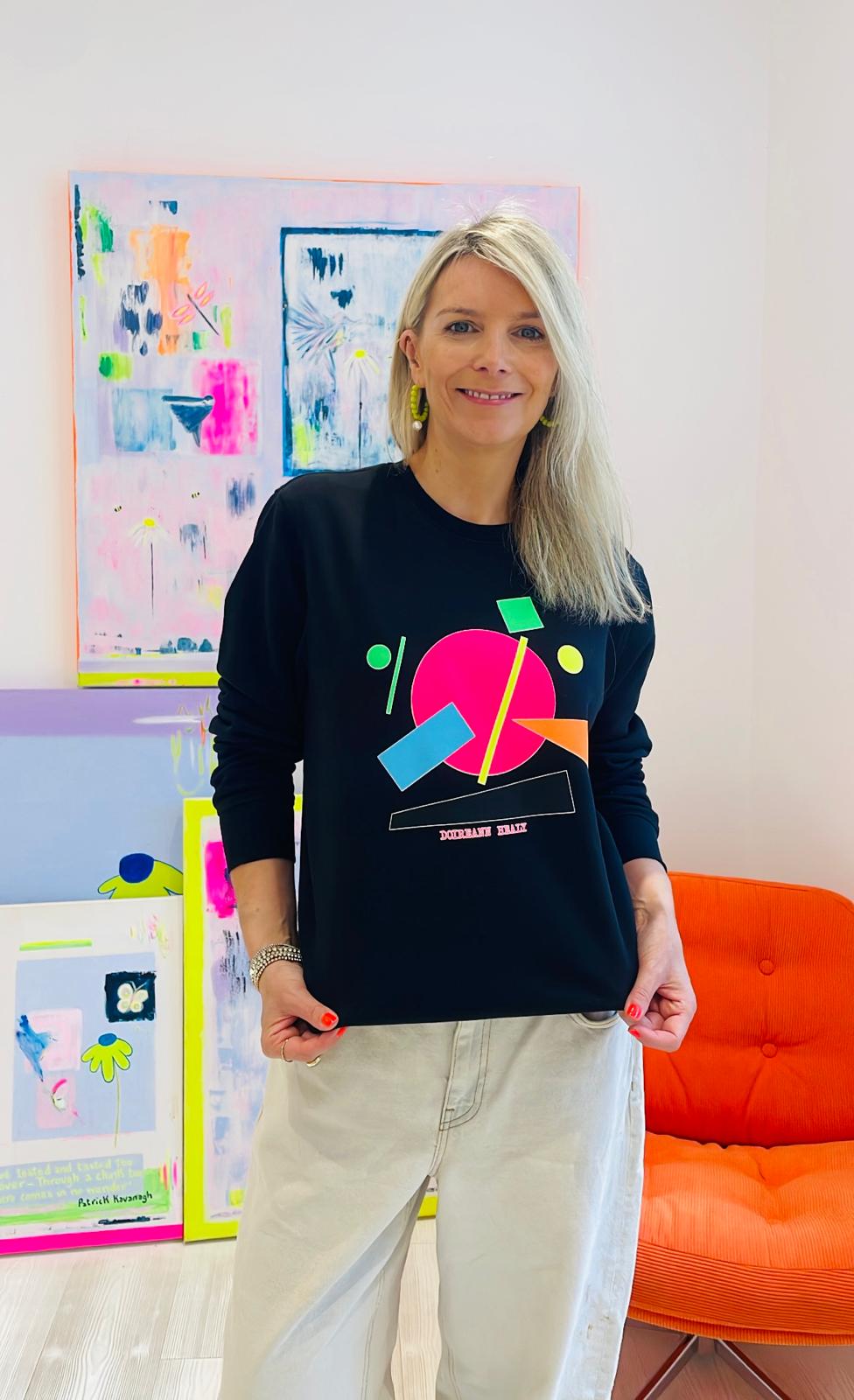 Image of Black Shapes Sweatshirt