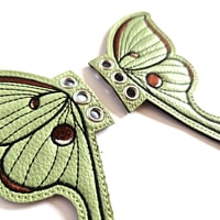 Image 2 of Luna Moth Lace Shoe Decorations