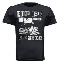 PUNK ROCK RECORDS LOGO T SHIRT