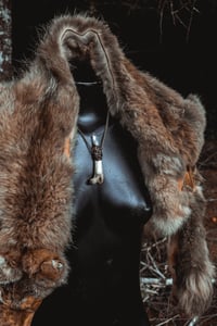 Image 7 of Crystal and bone necklace 