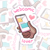 Webcomic Lover Sticker