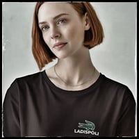 Image 1 of T-Shirt Donna G - Ladispoli coccodrillo (NSL053)