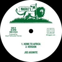 Image 2 of Joe Axumite - Simple Little Woman / Troubled Land / Home To Africa 12" (Wackie's)