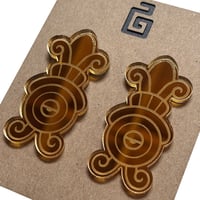 Image 2 of xochitl / acrylic / gold