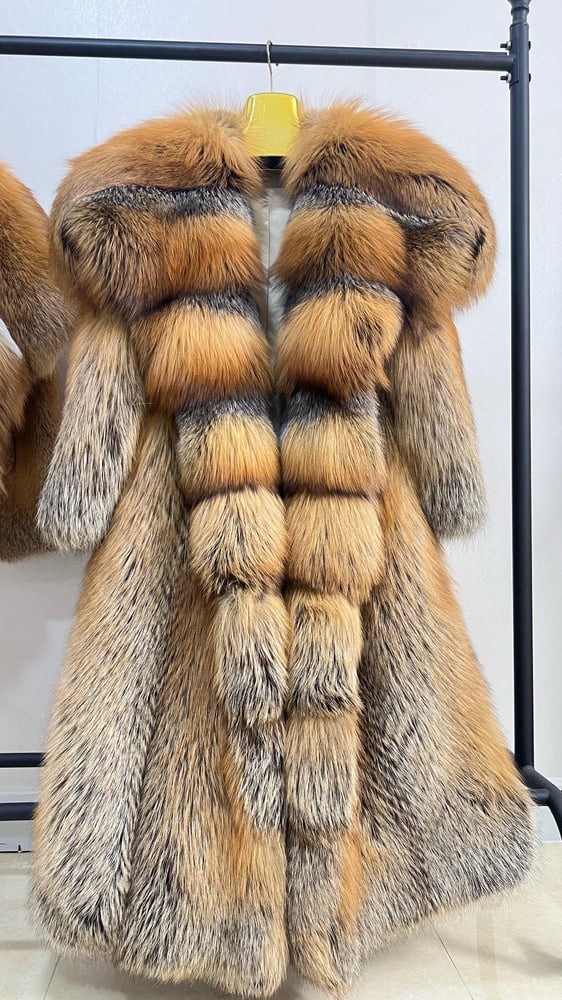 Image of CAMDEN 2in1 FOX FUR COAT
