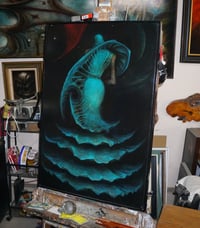 Image 4 of - Second Star - 24x36" oil on wood panel, 2019