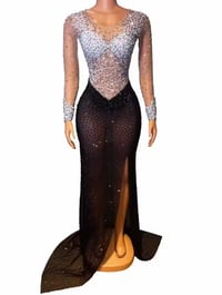Image 5 of Martha pearl embellished Gown