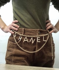 Image 1 of Luxury Gold CC crystal Belt