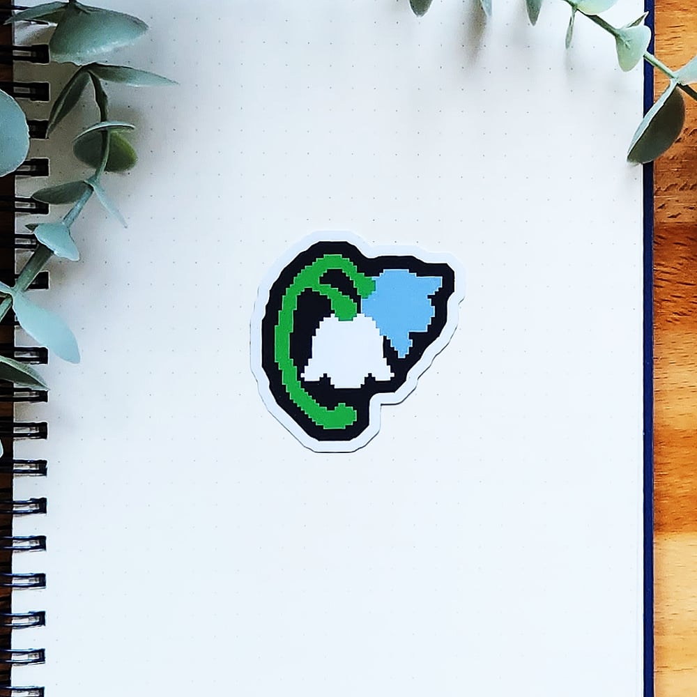 Image of Lily of the Valley Die Cut Sticker