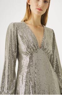Image 2 of Michael Kors Embellished Georgette Dress