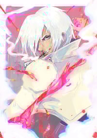 Kekkai Sensen - Zapp  A5 Print