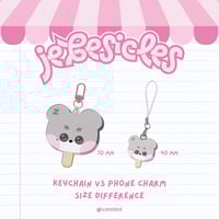 Image 3 of [IN PRODUCTION] ZEROBASEONE "JEBESICLE" WOODEN KEYCHAINS