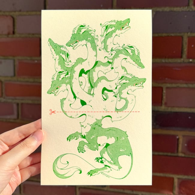Hydra (Riso Print)