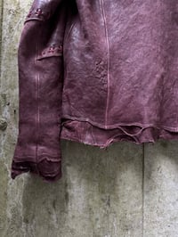 Image 5 of bruised angel leather jacket