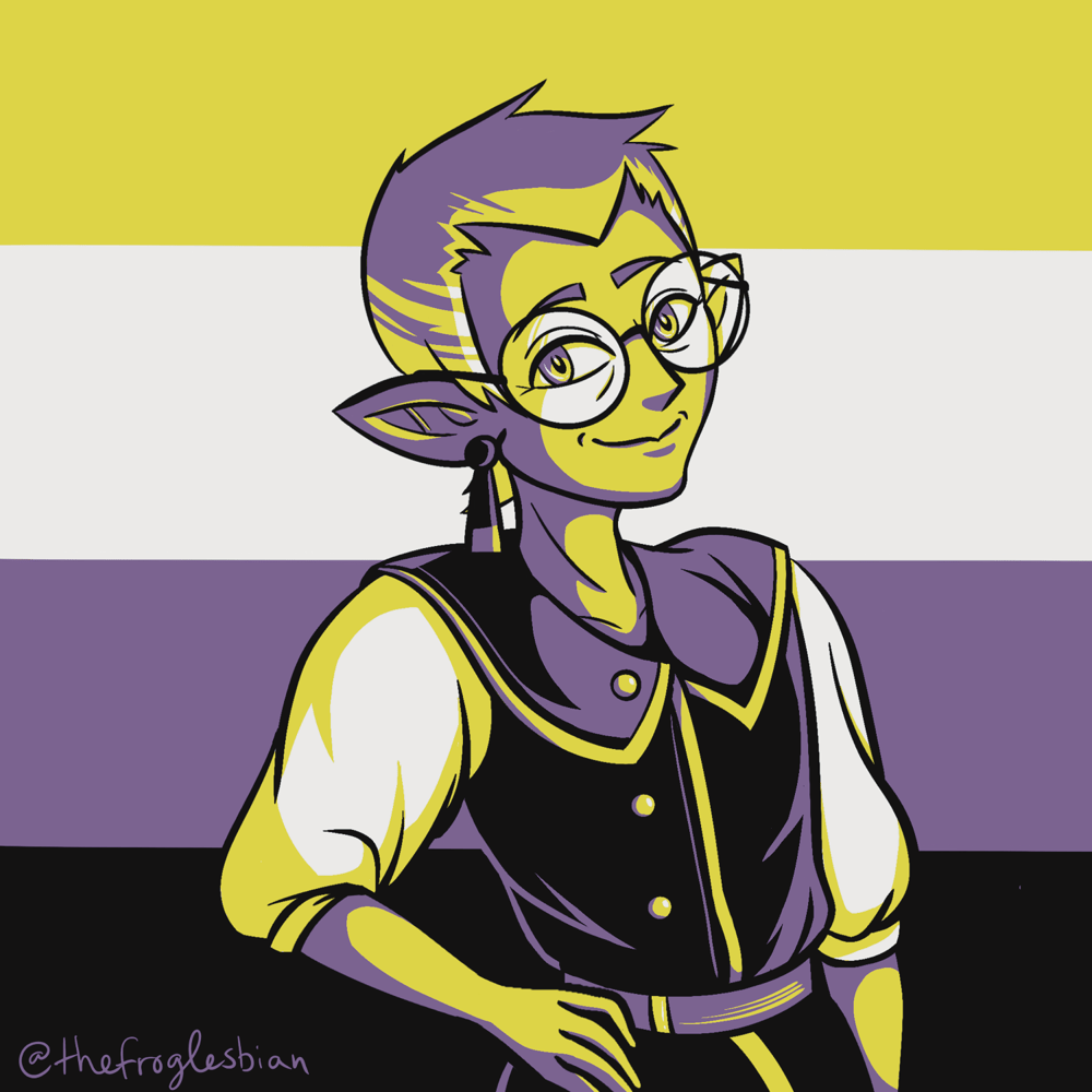 Image of Raine Nonbinary Flag