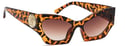 CHIC CAT EYE SHARP DESIGN SUNGLASSES 