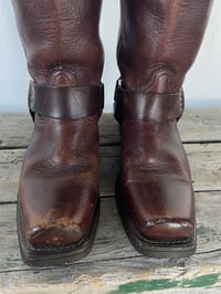 Image 2 of Snub Nose 'Rodeo Drive' Moto Harness Boots