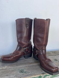 Image 3 of Snub Nose 'Rodeo Drive' Moto Harness Boots