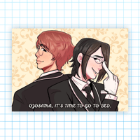 Bedtime Butler Print