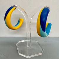 Image 2 of NEW chunky colour block hoops