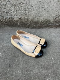 Image 1 of Prada Patent Leather Ballet Flats - Size 37