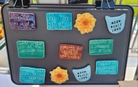 Image 2 of Have a Day Magnet Blue