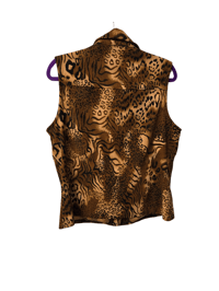 Image 2 of Leopard Print Size 10 Vest