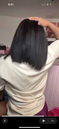 Image 3 of Klaiyi Hair Glueless Bob Closure Wig 