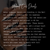 Image 6 of BAD BUNNY DTMF NAIL DECALS 