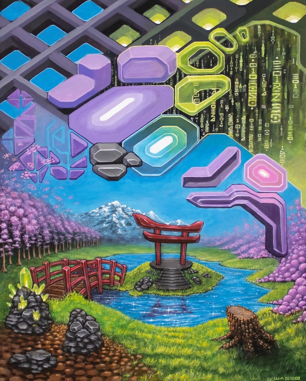 Image of "Secret Garden" (Original Painting)