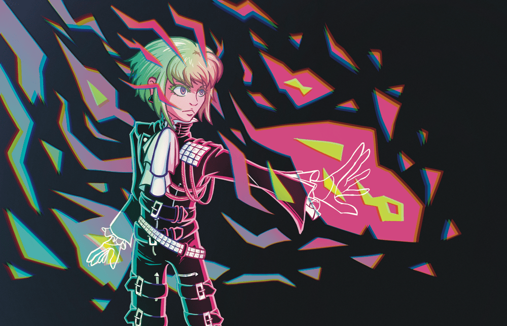 Image of Promare Lio Holographic Poster