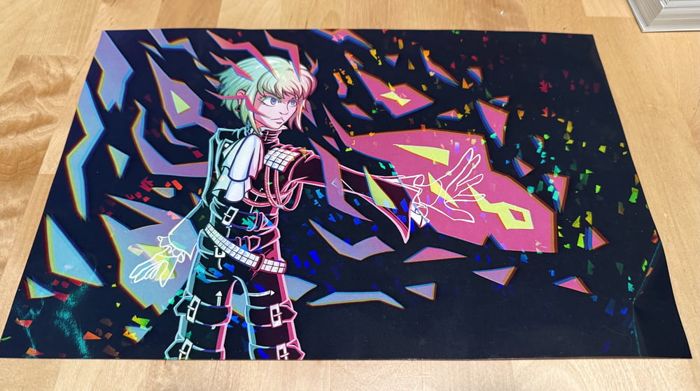 Image of Promare Lio Holographic Poster