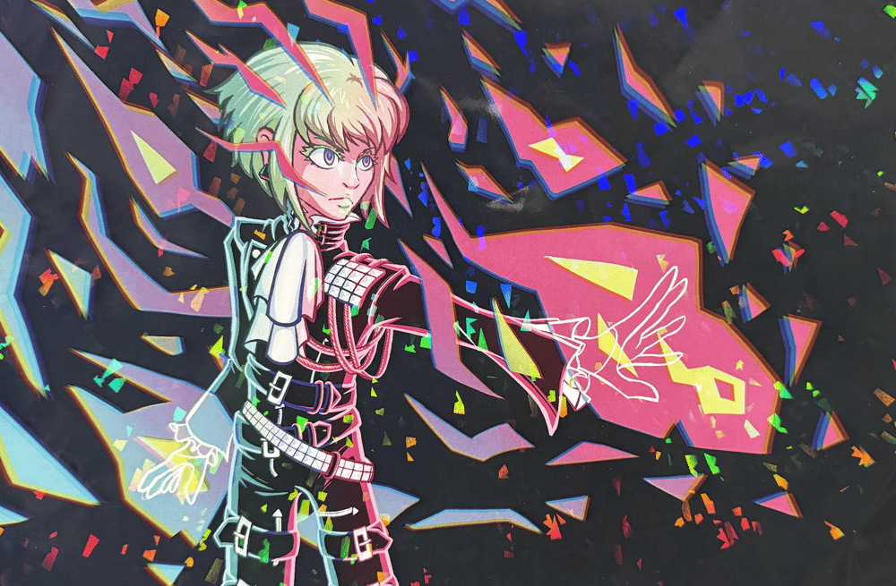 Image of Promare Lio Holographic Poster