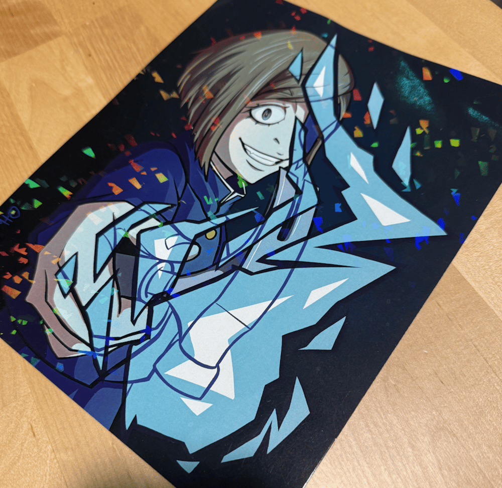 Image of JJK Nobara Holographic Print