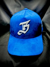 Image 1 of Blessd Hat Blue Solid Suede 333 Edition