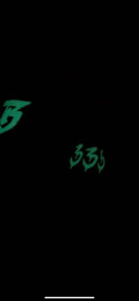 Image 4 of Blessd Hat Glow In The Dark 333 Edition