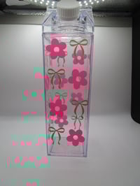 Coquette Milk Carton Water Bottle