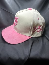 Image 2 of Blessd Hat Pink 2 Tone 333 Edition