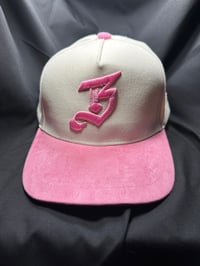 Image 1 of Blessd Hat Pink 2 Tone 333 Edition