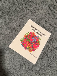 Color with love and affirmations 