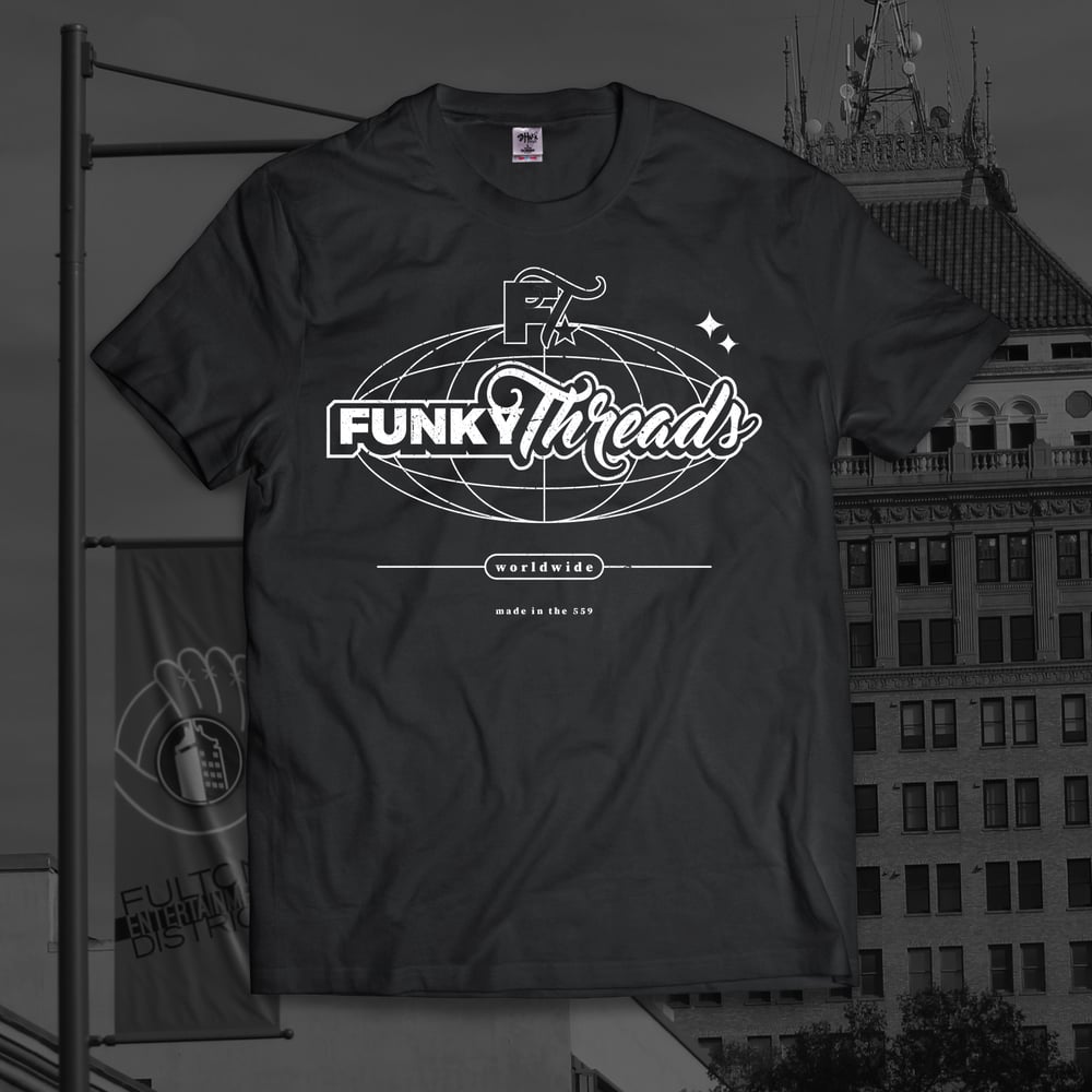 Image of Funky Threads Worldwide Heavyweight Tee