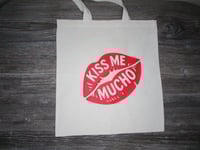 Kiss Me Mucho Tote Bag