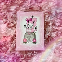 Image 1 of 💖Cute as Hell Postcard Print💖