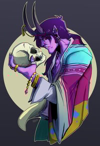 ART PRINT- CRITICAL ROLE MOLLYMAUK 8"x10"