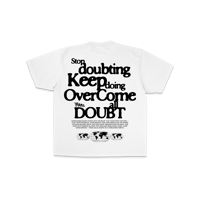 Image 1 of Stop Doubting Yourself Cropped T-shirt